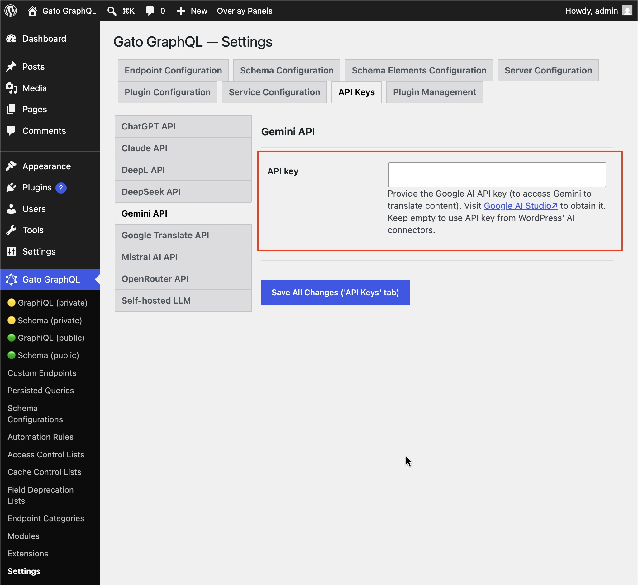 การตั้งค่า API key ของ Google