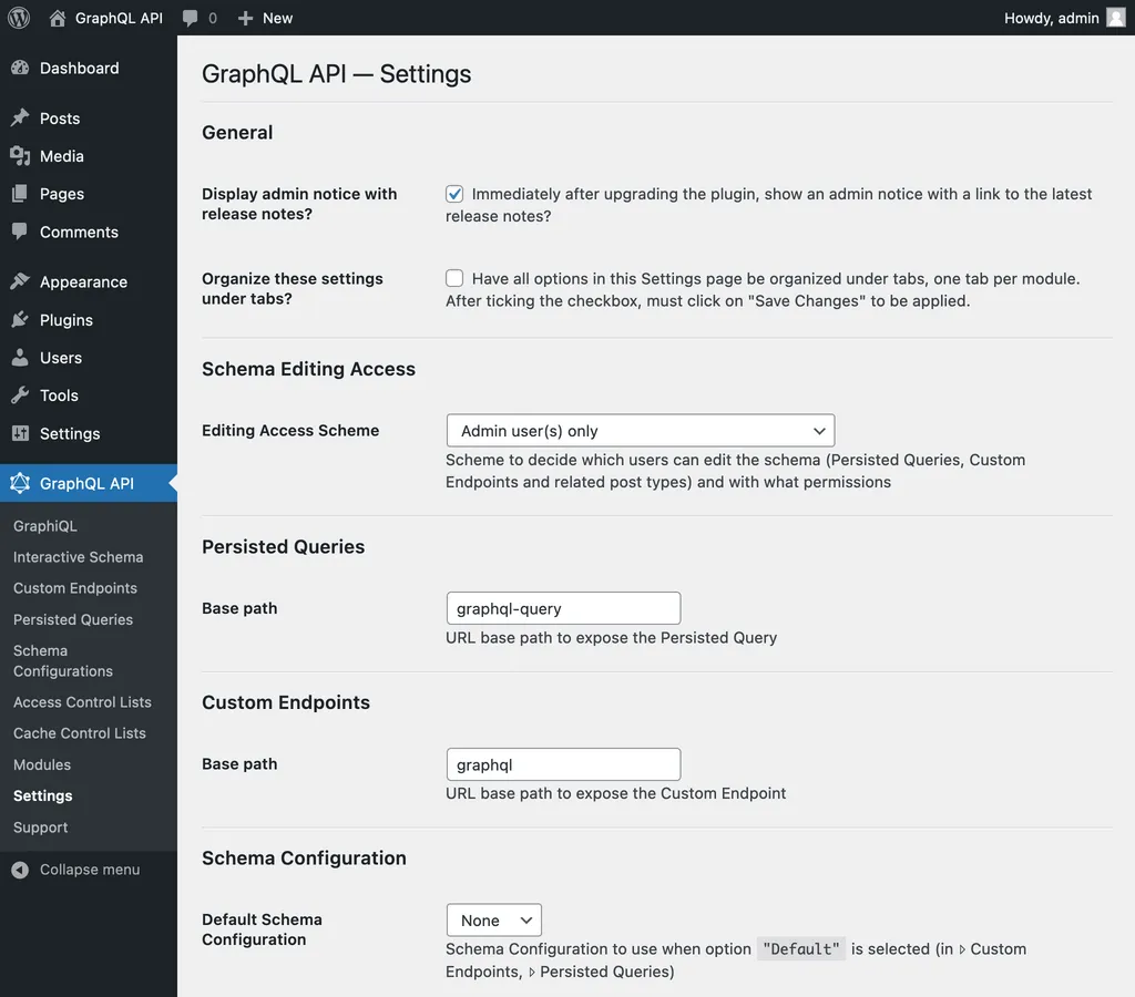 หน้า Settings ในรูปแบบยาว หน้า Settings ในรูปแบบยาว
