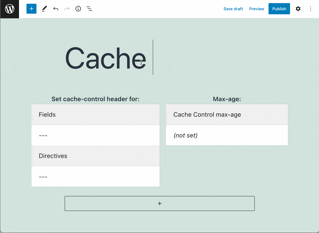 การกำหนด cache control policy การกำหนด cache control policy