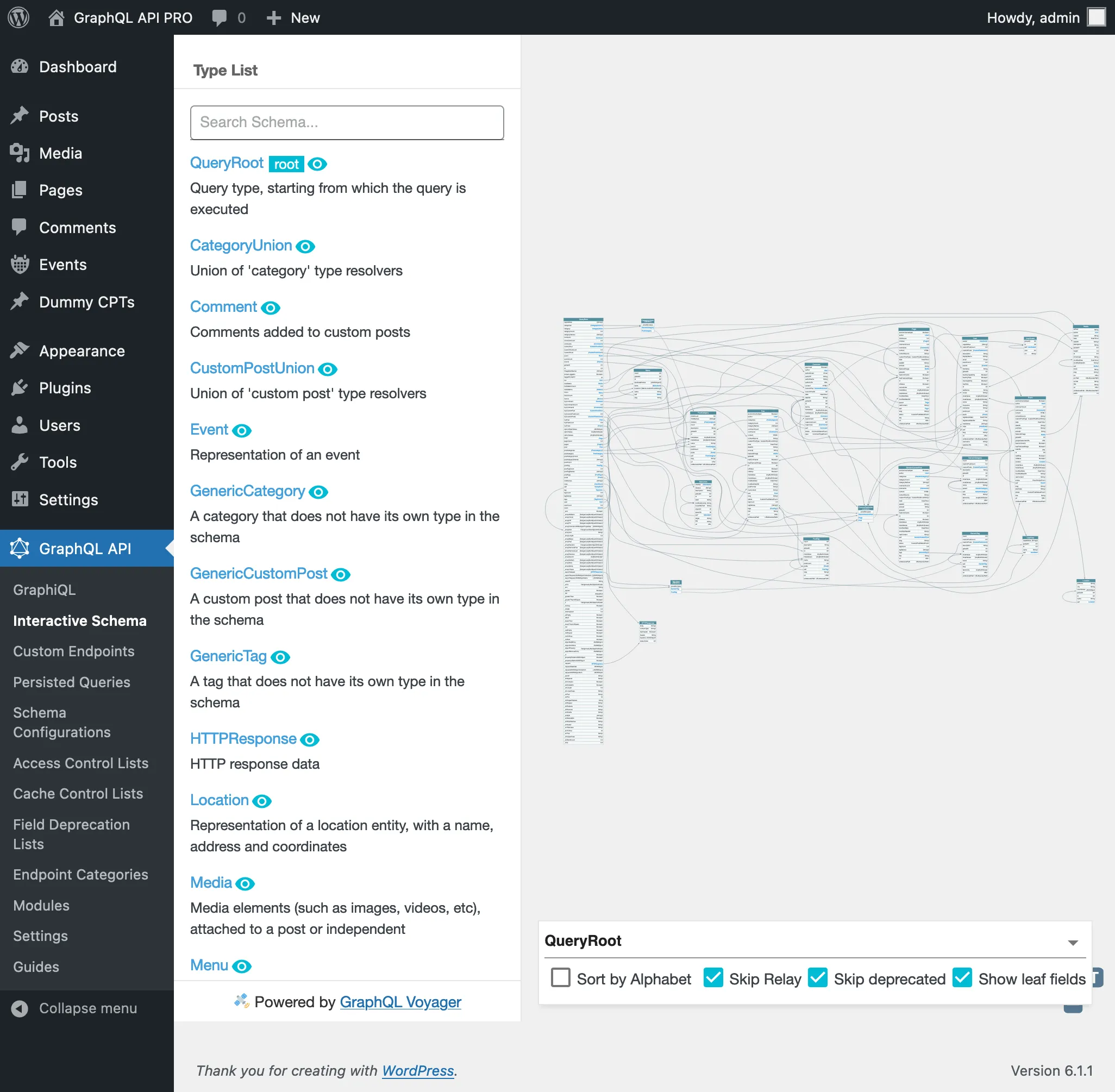 Schema ที่เปิดเผย global fields เฉพาะใต้ Root type เท่านั้น Schema ที่เปิดเผย global fields เฉพาะใต้ Root type เท่านั้น
