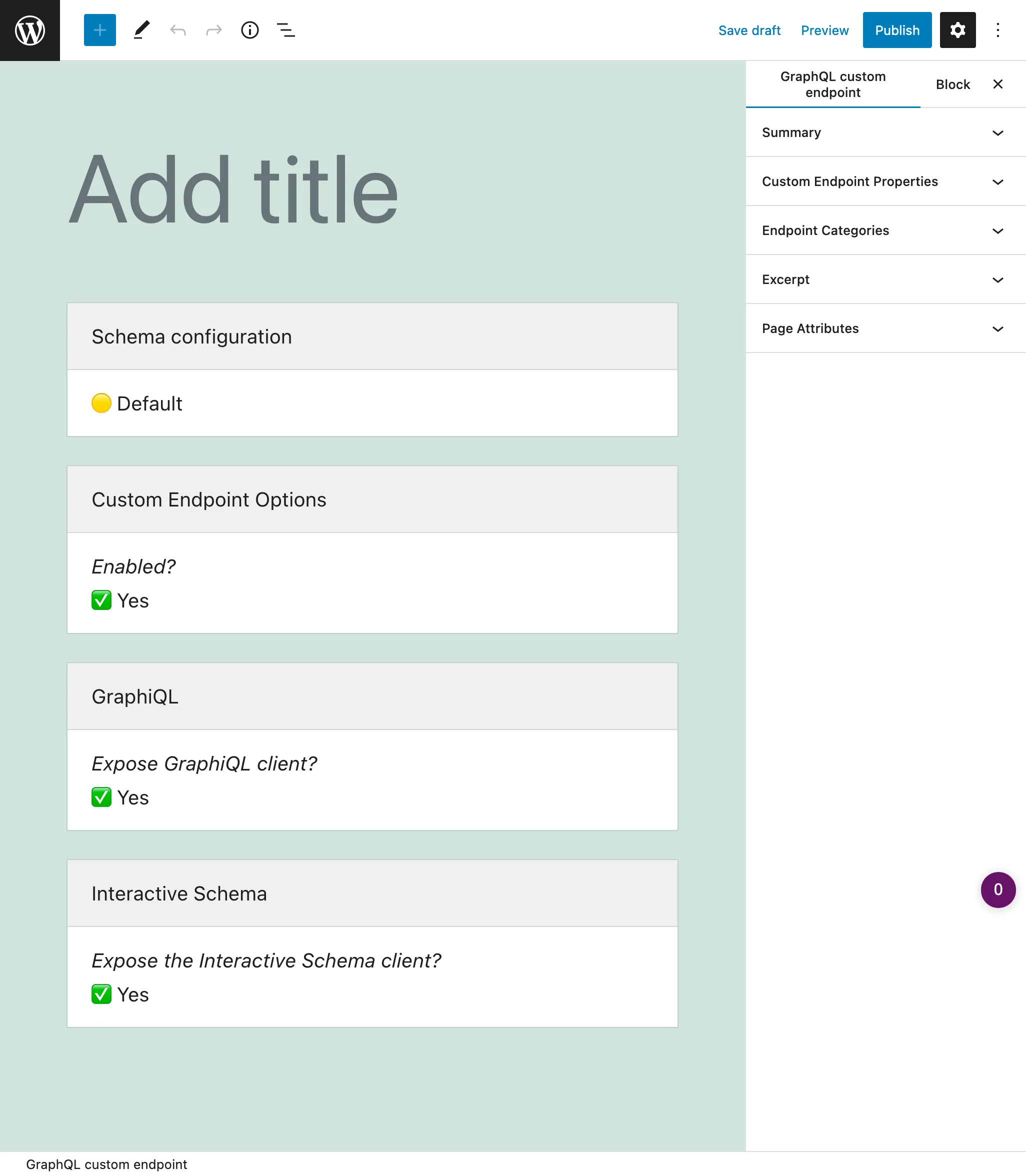 การสร้าง Custom Endpoint ใหม่ การสร้าง Custom Endpoint ใหม่