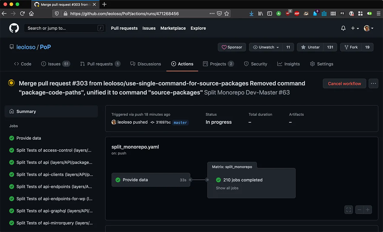 กำลังประมวลผลมากกว่า 200 packages กำลังประมวลผลมากกว่า 200 packages